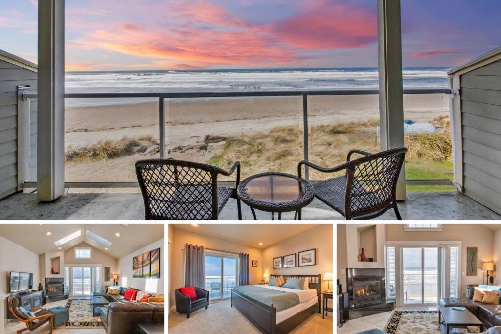 Rockaway Beach Vibes,Waterfront Oceanfront Rockaway Beach House Near Downtown,Wifi, Washer Dryer Ngoại thất bức ảnh